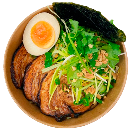 Tonkotsu black garlic ramen
