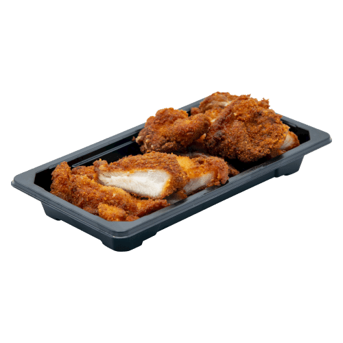 Portion of chicken karaage