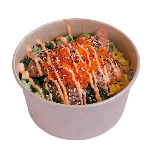 Poky's bowl salmon
