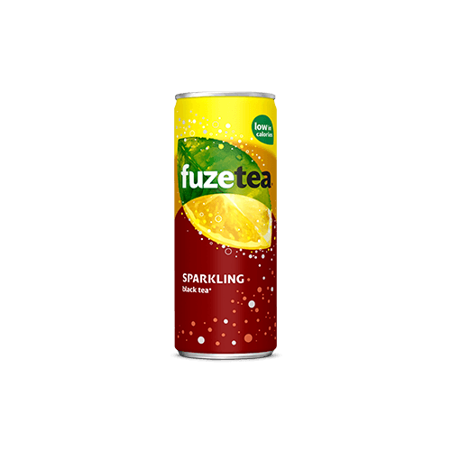 Ice tea black tea sparkling