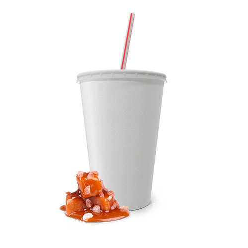 Caramel seasalt milkshake