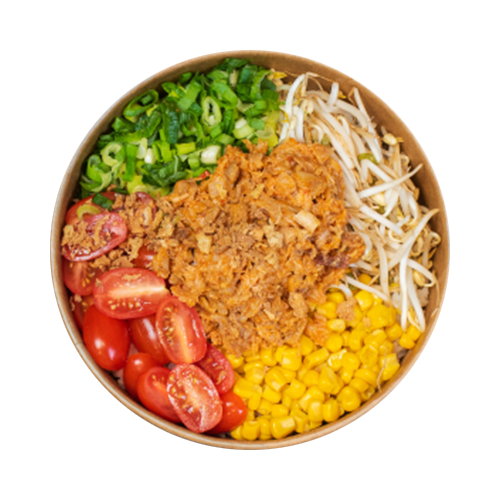 Chicken piri piri poké