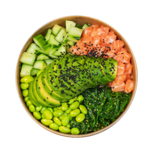 Hoké poké salmon
