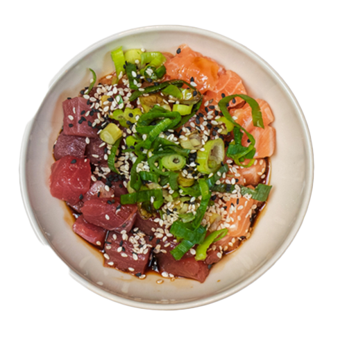 Sashimi salad
