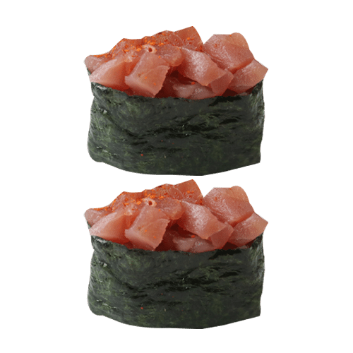 Spicy tuna gunkan