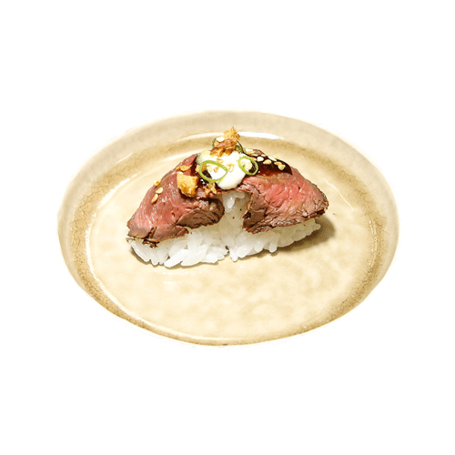 Beef nigiri