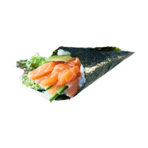 Sake temaki