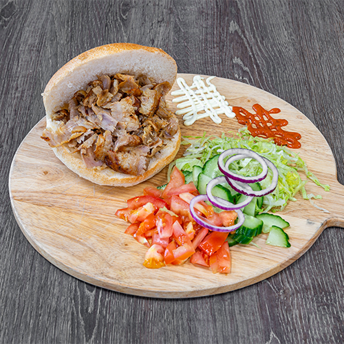 Veal döner sandwich