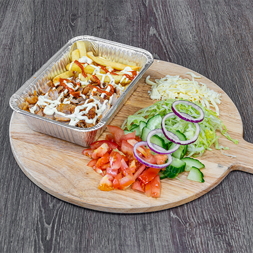 Kapsalon döner veal