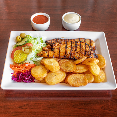 Chicken breast dish