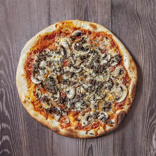 Pizza bolognese