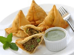 Keema samosa