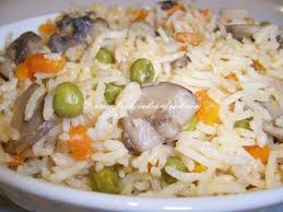 Mushroom fried rice