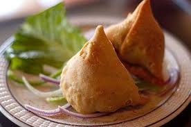 Vegetarian samosa
