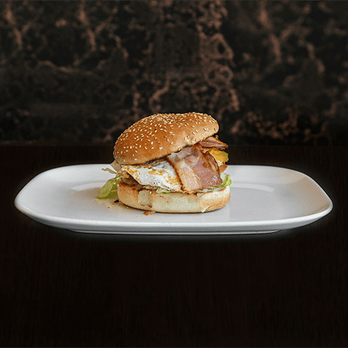 Broodje kipburger speciaal