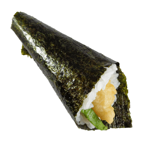 Tempura temaki