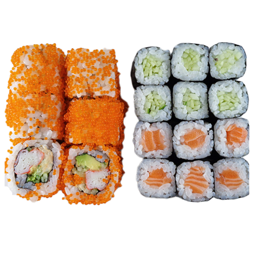 Sushi box classic, 18 stuks