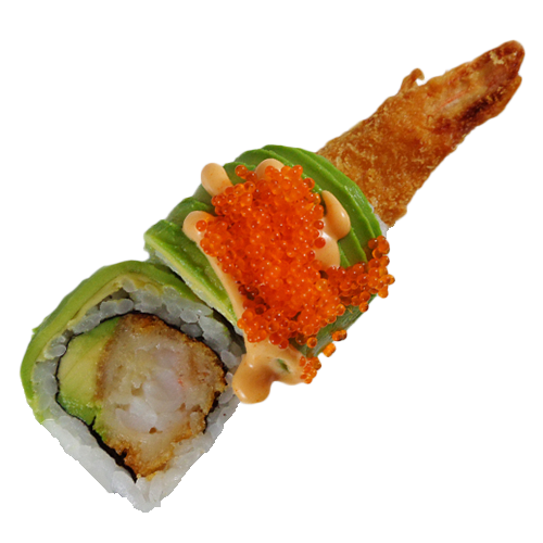 Godzilla roll, 4 stuks