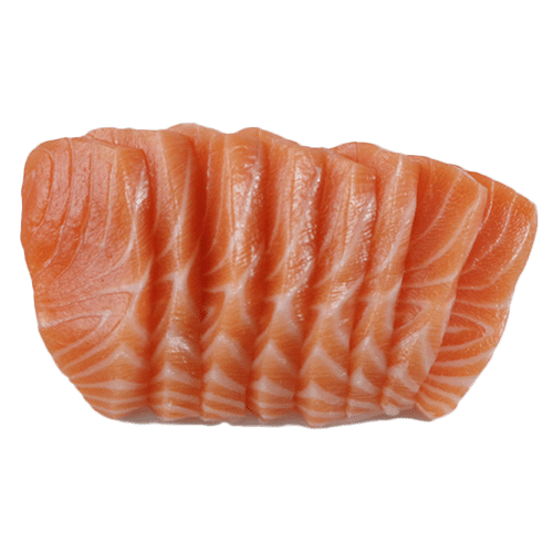 Salmon sashimi