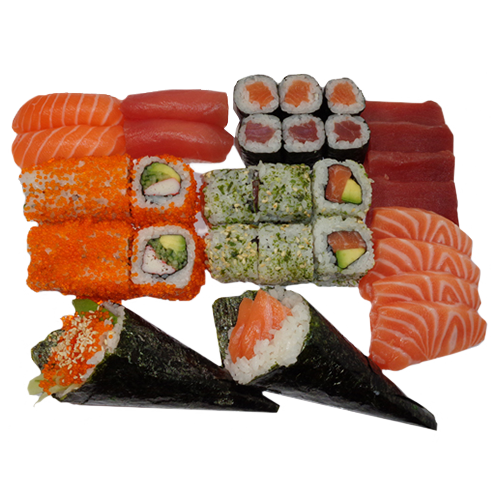 Sushi box deluxe, 32 stuks