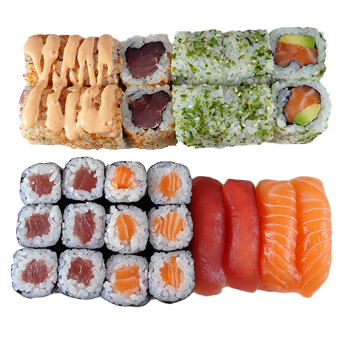 Sushi box for 2, 28 stuks