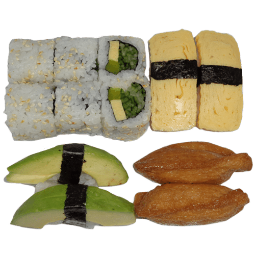 Sushi box vegi, 12 stuks