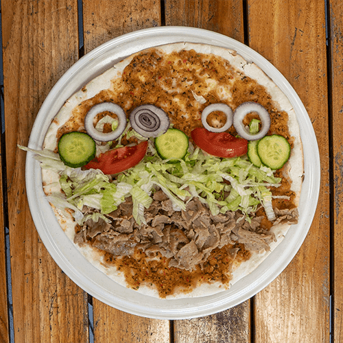 Turkse pizza kebab döner