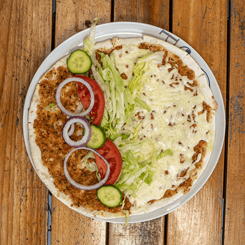 Turkse pizza met kaas