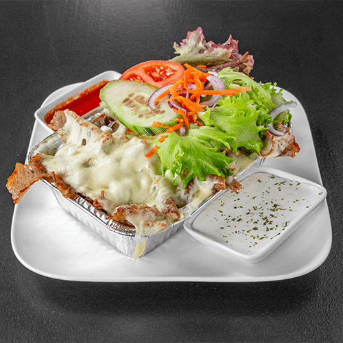 Kapsalon döner middel