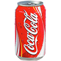 Coca-Cola regular 33cl blik