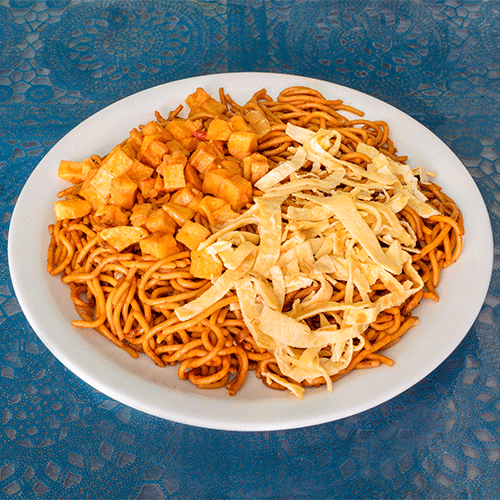 Mini portie bami vegetarisch