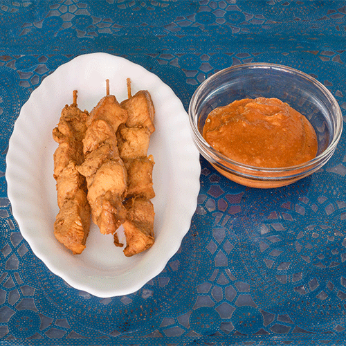 Satay chicken