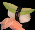 Nigiri avocado