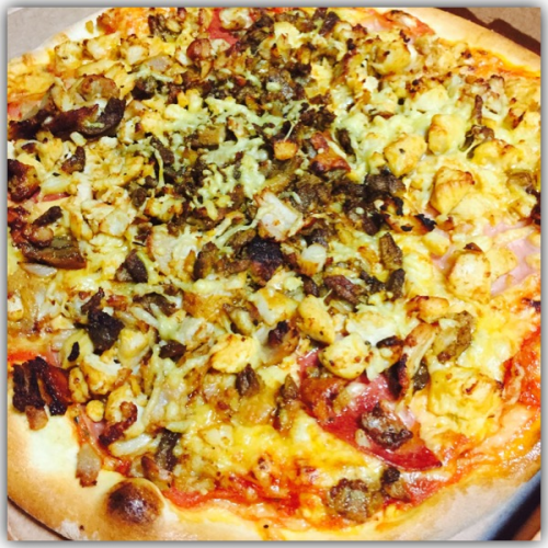 Pizza fantasia vlees