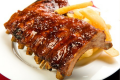 Grilled sweet spare ribs