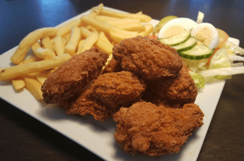 Chickenwings menu