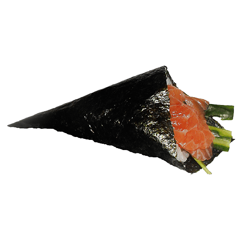 Sake handroll