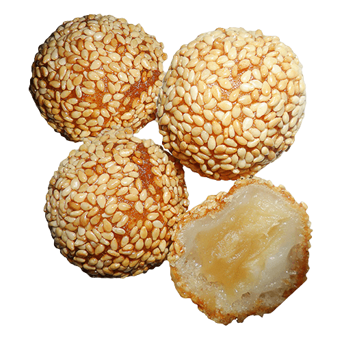 Sesamballen 4 stuks