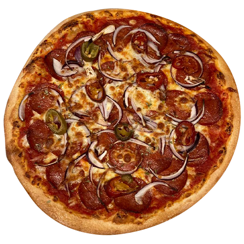 Pizza pepperoni spicy