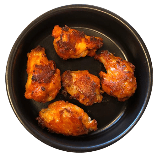 Spicy buffalo chicken wings