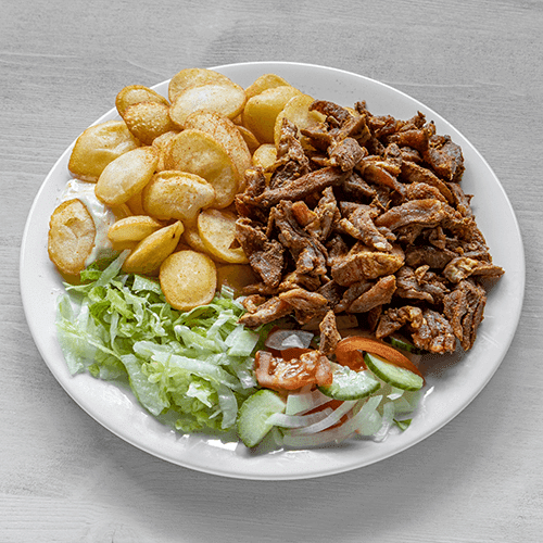 Shawarma dish