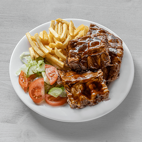 Spareribs hot