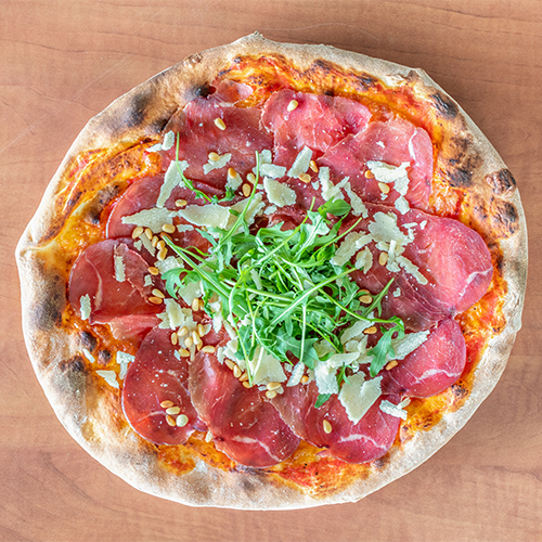 Pizza bresaola