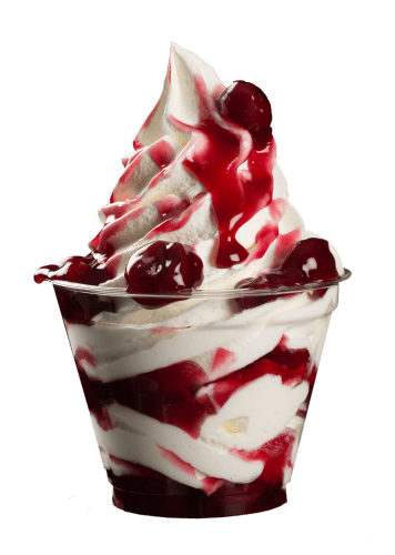 Sundae aardbei