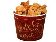 Bucket met 25 chickenwings