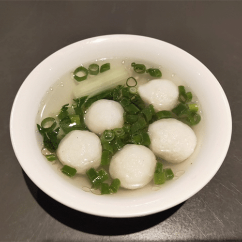 Chinese visballen soep