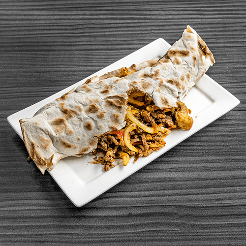 Turkish pizza shoarma