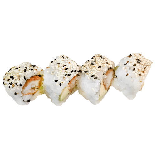 Deep fried shrimp inside out 8 pieces