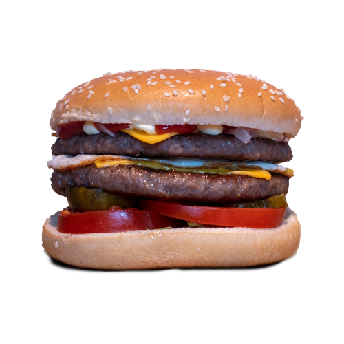 Eggplosion burger
