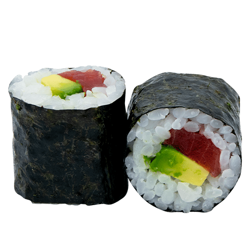 Maguro avocado maki